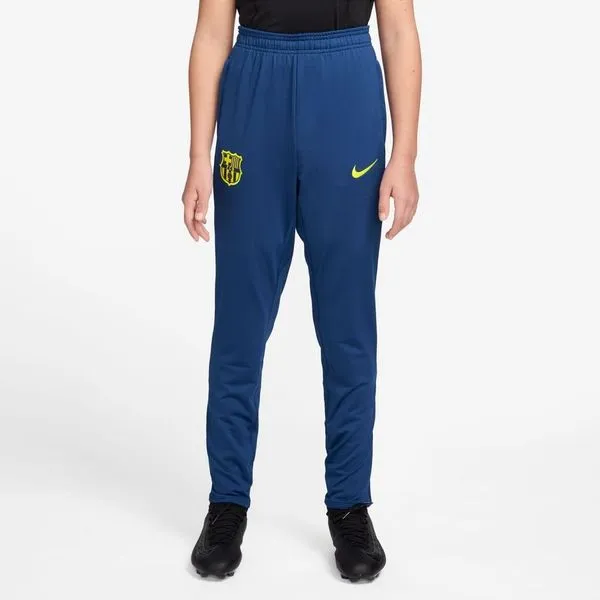 Barcelona Træningsbukser Dri-FIT Strike KPZ - Blå/Gul Børn